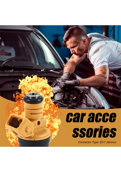 Ford F150 F250 F350 Mustang Expedition Excursion Crown Victoria Bronco Econoline 4.6 5.0 5.4 5.8 V8 Motor 0280150939 0280150943 Için Akış Uyumlu Yakıt Enjektörü (Yurt Dışından) indirimleri