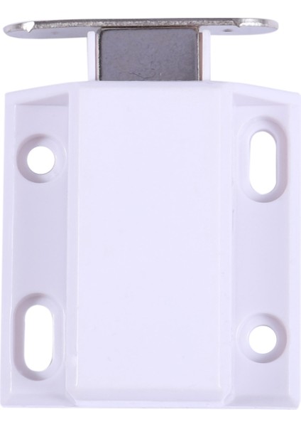 Beyaz Iterek Açılan Manyetik Kapı Çekmece Dolap Mandalı Dokunmatik Mandal (Yurt Dışından)