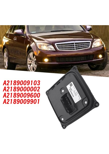 A2189009103 Ön LED Far Balastı Drl Kontrol Modülü Mercedes Benz W246 W204 W218 X204 2010-2014 A2189000002 (Yurt Dışından) modelleri