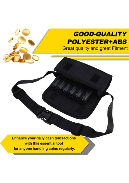 Euro Madeni Para Dağıtıcı Cüzdan - 6 Yuvalı Madeni Para Ayırıcı, Madeni Para Tutucu Ayırıcı Toplayıcı, Sürücüler ve Garsonlar Için Güvenli Saklama (Yurt Dışından) indirimleri