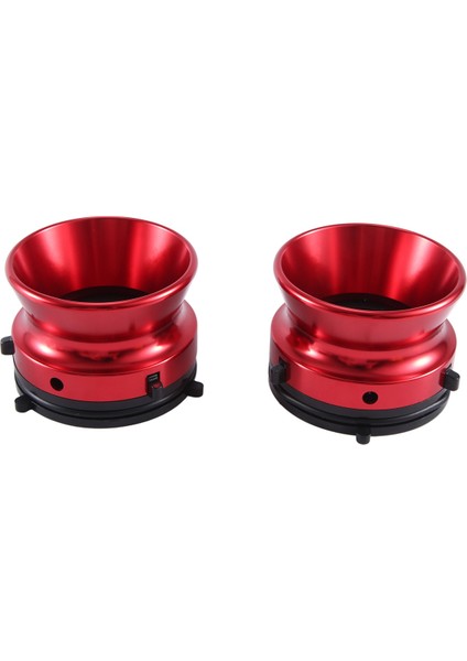 Çift Nab Hub Adaptörü Profesyonel Cilalı Alüminyum Alaşımlı 10 Inç Açıcı Studer Revox Akai Teac (Kırmızı) (Yurt Dışından)