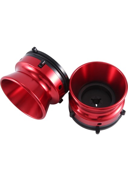 Çift Nab Hub Adaptörü Profesyonel Cilalı Alüminyum Alaşımlı 10 Inç Açıcı Studer Revox Akai Teac (Kırmızı) (Yurt Dışından) fırsatları