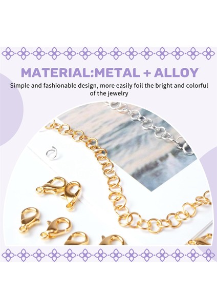 450 Adet/kutu Takı Yapımı Kitleri Istakoz Tokası Açık Halka Uçları Kıvrımlar Boncuk Kutusu El Yapımı Bilezik Kolye Bulguları (Yurt Dışından) indirimleri