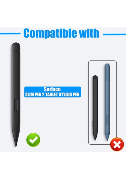 Adet Ince Kalem Ucu Değişimi, Gerçek Zamanlı Hassasiyet Değiştirme Uçları Microsoft Surface Slim'e Uygun (Yurt Dışından) fiyatları