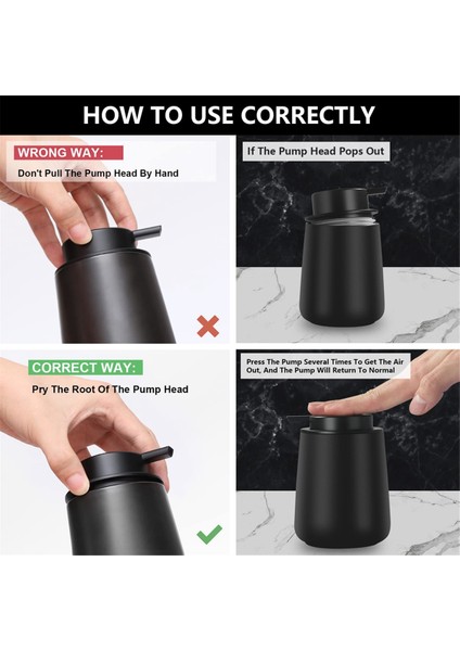 Köpük Sabunluk, Banyo ve Mutfak Için 2'li Köpük El Sabunluğu, 12 Oz Bulaşık Köpüren Pompa Şişesi (Yurt Dışından) fırsatları