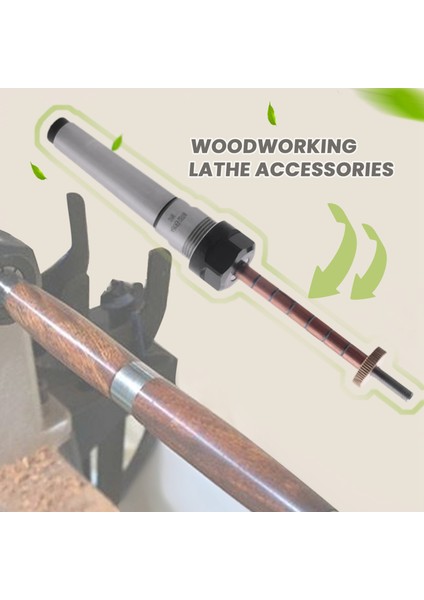 Rotary's Top Torna Makinesi Döner Merkezi Ahşap Torna Tükenmez Kalem Mandrel-Konik Şaft (Yurt Dışından) fırsatları