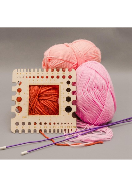 Örgü Iğnesi Ölçüsü Örgü Ölçüsü Cetvel Tığ Iğneleri Cetvel Iplik ve Örnek Cetveli (Üniversal Ölçü/cetvel A) (Yurt Dışından) indirimleri