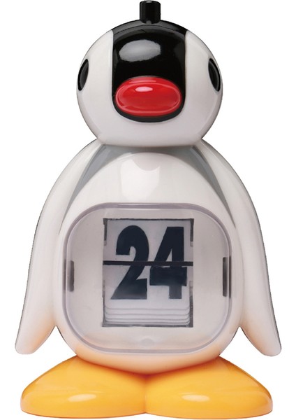 Penguen Takvimi Masaüstü Dekorasyonu Presleme Takvimi Kırmızı Ağızlı Penguen Bebek Dekorasyonu Doğum Günü Hediyesi (Yurt Dışından)