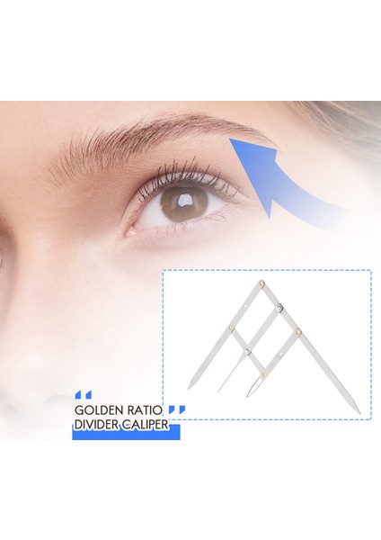 Adet Kaş Cetveli Kalıcı Makyaj Kaş Cetveli Altın Oran Ayırıcı Kumpas Microblading Şablon Şekillendirme Aleti Dövme Aksesuarları Malzemeleri (Yurt Dışından) modelleri