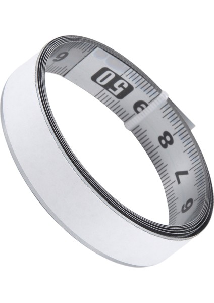 Paslanmaz Çelik Yapışkanlı Terazi Hassas Ahşap Işleme Kılavuz Rayı Kendinden Yapışkanlı Mezura Metal Cetvel Yapıştırıcılı, B-100CM (Yurt Dışından) modelleri