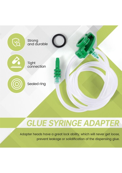 30CC-50CC Plastik Şeffaf Hava Hortumu Yapıştırıcı Dağıtıcı Şırınga Adaptörü (Yurt Dışından) indirimleri