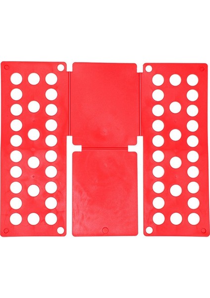 Plastik Giysi Katlama Tahtası Çocuklar Için Çamaşır Klasörü Gömlek Katlama Tahtası Ev Depolama Aracı Çocuklar Yetişkinler Için Kırmızı (Yurt Dışından)