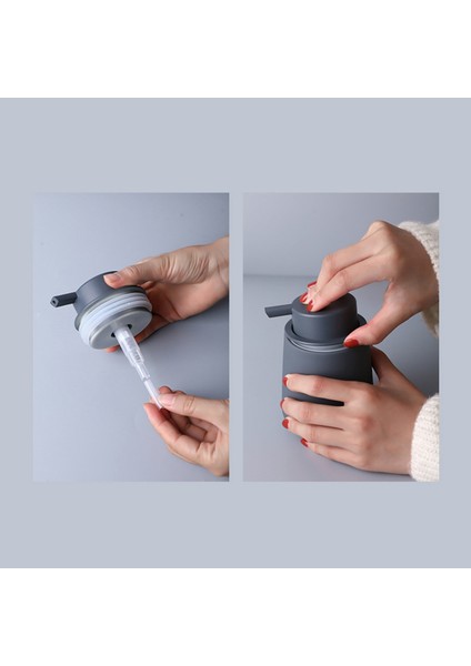 Banyo Seramik Şişe El Duş Jeli Banyo Aksesuarları Sabunluk Mavi (Yurt Dışından) fiyatları