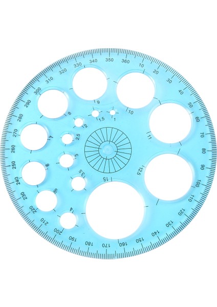 Çok Işlevli Geometrik Cetvel, Çok Işlevli Çizim Evrensel Cetveli, Geometrik Çizim Şablonu Ölçüm Aracı (Yurt Dışından)