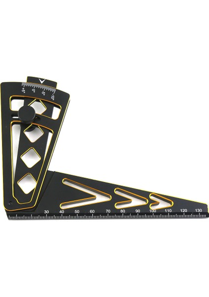Cnc Metal Ayarlanabilir Cetvel Rc Araba Yüksekliği ve Jant Kamberi 15 Derece Hobi Aletleri 1/7 1/8 1/10 Rc Araba Için (Yurt Dışından)