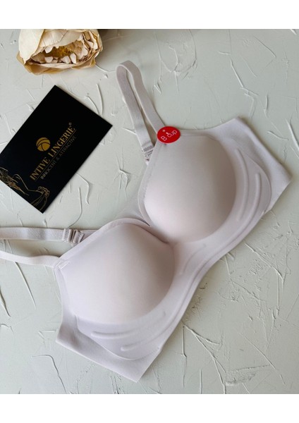 Olivia Balensiz Dikişsiz Lazer Kesim Hafif Destekli Önü Dantel Detaylı Yeni Nesil Sütyen (Intive Özel) modelleri