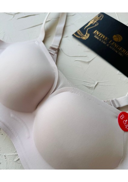 Olivia Balensiz Dikişsiz Lazer Kesim Hafif Destekli Önü Dantel Detaylı Yeni Nesil Sütyen (Intive Özel) fırsatları
