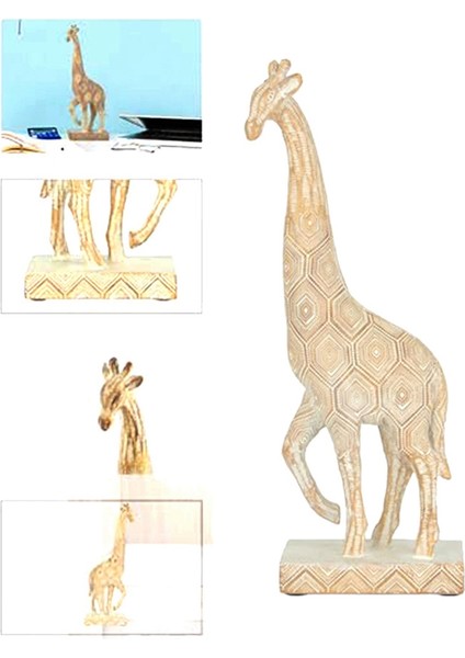 Boho Zürafalar Heykelleri Modern Sanat Heykeli Ev Dekorasyonu Süsleri Yatak Odası, Ofis Oturma Odası, Masaüstü, Dolaplar (Yurt Dışından) modelleri