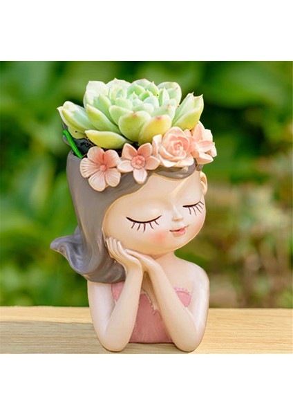 Küçük Peri Sukulent Bitki Saksısı Seti Drenaj Deliği 4 Inç Iç Mekan Kaktüs Saksısı Benzersiz Sevimli Çiçek Vazoları Dekor A (Yurt Dışından) fiyatları