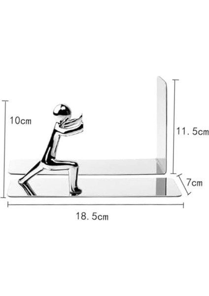 Creatives Kitaplık Kitap Standı Kitap Tutmak Için Kitap Destekleri Dökme Demir Kitap Destekleri Kitap Destekleri Ağır Hizmet Tipi Kitap Destekleri Dekoratif (Yurt Dışından) fırsatları