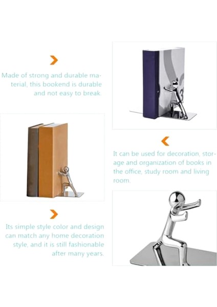 Creatives Kitaplık Kitap Standı Kitap Tutmak Için Kitap Destekleri Dökme Demir Kitap Destekleri Kitap Destekleri Ağır Hizmet Tipi Kitap Destekleri Dekoratif (Yurt Dışından) indirimleri