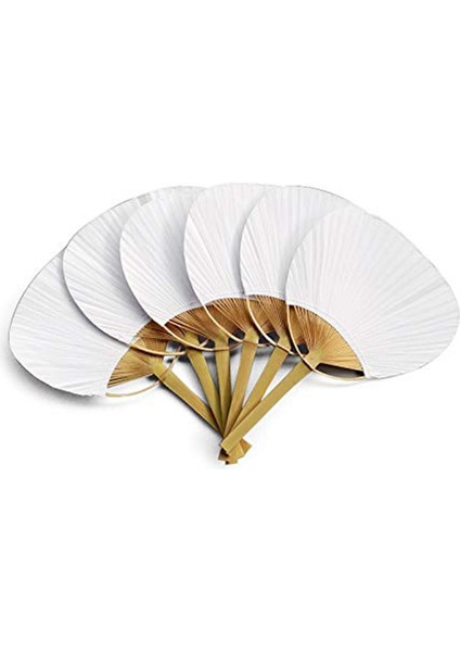 Düğün Dekorasyonu Için 36 Adet / Grup Düğün Beyaz Kürek Fanı (Yurt Dışından)