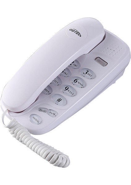 KXT-580 Büyük Düğmeli Kablolu Telefon Duvara Monte Telefonlar Makine Desteği Duvara Monte Veya Masa Telefonu Beyaz (Yurt Dışından) fırsatları