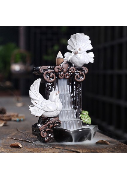 Seramik Tütsü Brülörleri Geri Akışlı Tütsü Brülör Tutucu Ev Dekoru Konileri Geri Akışlı Tütsü Brülör Tutucu Ev Dekoru (Yurt Dışından) modelleri