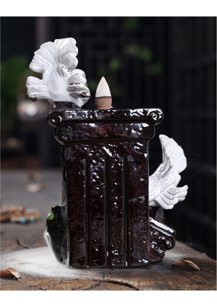 Seramik Tütsü Brülörleri Geri Akışlı Tütsü Brülör Tutucu Ev Dekoru Konileri Geri Akışlı Tütsü Brülör Tutucu Ev Dekoru (Yurt Dışından) indirimleri