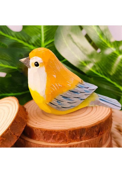 Ahşap Kuş Süsleri Iskandinav Tarzı Ahşap El Oyması Kuş Sanatı Dekorasyon Minyatür Hayvan El Sanatları Çocuk Hediyeleri,c (Yurt Dışından) fırsatları