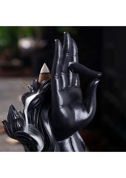 Geri Akış Lotus Tütsü Brülör Şelale Tütsü Koni Bergamot Tütsü Sopa Tutucu Ev Zen Buda El Tütsü Brülör A (Yurt Dışından) indirimleri