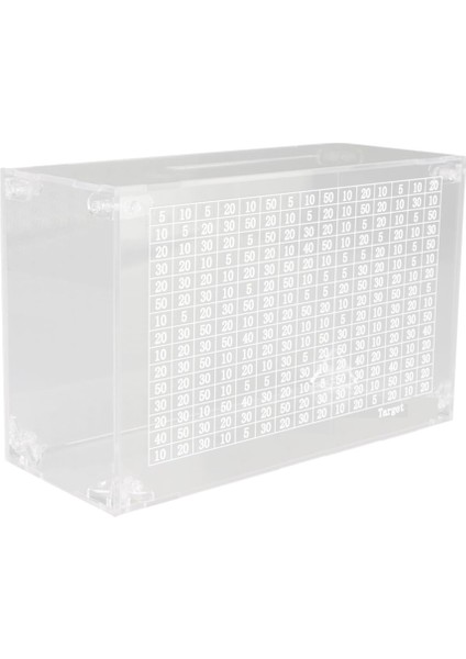 Çocuklar Yetişkinler Için Şeffaf Kuma, Şeffaf Akrilik Kuma, Tasarruf Hedefi Için Sayaçlı Yetişkin Para Kutusu En Iyi Hediye 5000 (Yurt Dışından)