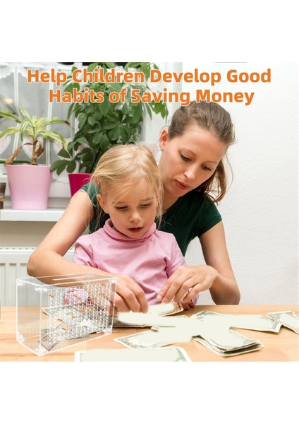 Çocuklar Yetişkinler Için Şeffaf Kuma, Şeffaf Akrilik Kuma, Tasarruf Hedefi Için Sayaçlı Yetişkin Para Kutusu En Iyi Hediye 5000 (Yurt Dışından) modelleri