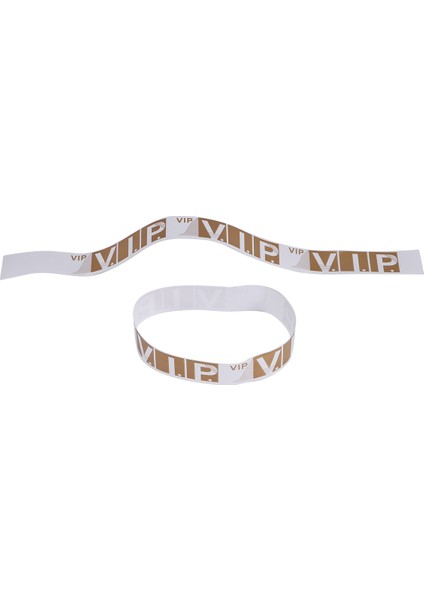 500 Adet Vıp Bileklikler Hafif Etkinlik Bilezikler Kişiselleştirilmiş Parti Bilek Bantları Renkli Su Geçirmez Kol Bandı (Yurt Dışından)