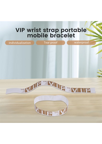 500 Adet Vıp Bileklikler Hafif Etkinlik Bilezikler Kişiselleştirilmiş Parti Bilek Bantları Renkli Su Geçirmez Kol Bandı (Yurt Dışından) indirimleri