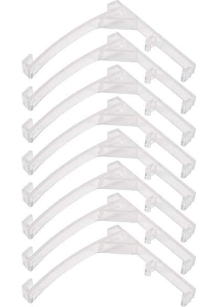 Saçak Klipsleri Plastik Dikey Panjur Braketleri 3,5 Inç Dikey Panjur Panjur Parçaları Aksesuar Bileşenleri Için Temizle (Yurt Dışından) indirimleri