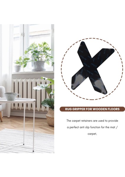 Ahşap ve Sert Zeminler Için Kaymaz ve Tekrar Kullanılabilir Halı Tutucular, Her Tür ve Boyuttaki Halılar Için (Yurt Dışından) indirimleri