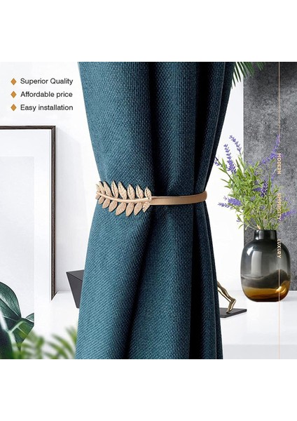 [2 Parça Paket] Perde Askısının Metal Yay Tasarımı Çoğu Perdeye Uyuyor ve Kullanımı Kolay Altın (Yurt Dışından) fiyatları