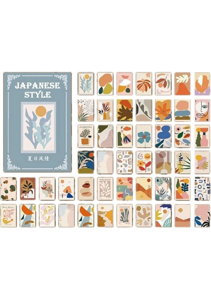 Dıy Vintage Scrapbooking Kağıt Koleksiyonu Telefon Süsü Karalama Defteri Koleksiyon Defteri Kağıdı Kartpostal Günlük Kaydı Malzemeleri D (Yurt Dışından)