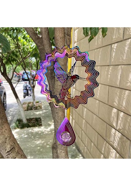 Kuş Rüzgar Spinner Asılı Bahçe Dekorasyon 6 Inç Rüzgar Spinner Açık Paslanmaz Çelik Renkli Kuş (Yurt Dışından) modelleri