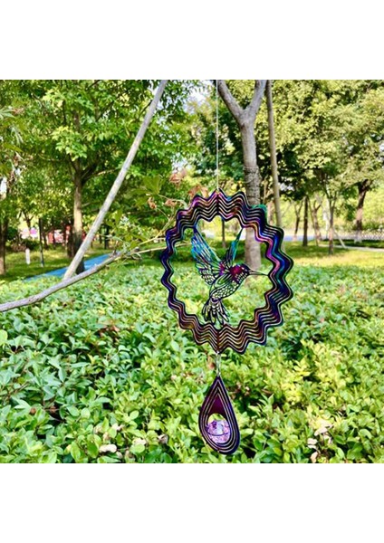 Kuş Rüzgar Spinner Asılı Bahçe Dekorasyon 6 Inç Rüzgar Spinner Açık Paslanmaz Çelik Renkli Kuş (Yurt Dışından) fırsatları