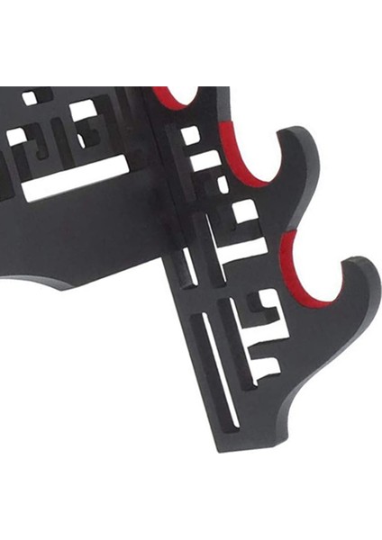 Kadife Koruyun Duvara Montaj Tutucu Ekran Standı Katana Wakizashi Lar Için Keçe Şeritler ile (3 Katmanlı Ejderha) (Yurt Dışından) fırsatları