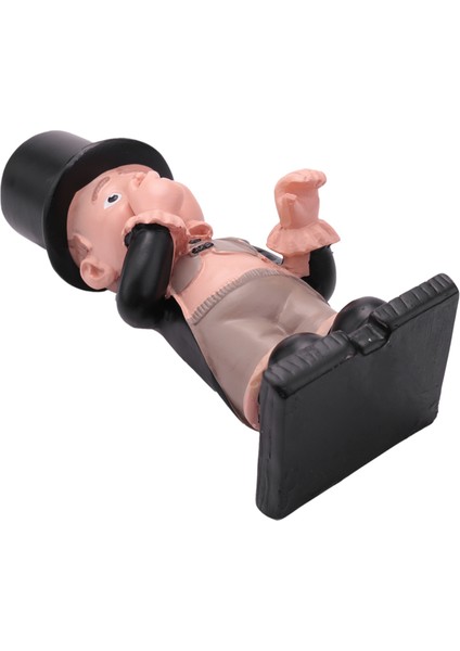 Reçine Butler Şekli Sevimli Eski Erkek Heykeli Dekor Doku Standı Raf Heykel Tuvalet Için (Yurt Dışından)