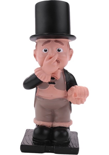 Reçine Butler Şekli Sevimli Eski Erkek Heykeli Dekor Doku Standı Raf Heykel Tuvalet Için (Yurt Dışından) fiyatları