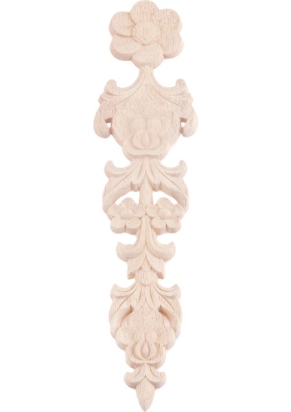 4 Adet Ahşap Oyma Aplikler Retro Yuvarlak Ahşap Oyma Çıkartma Boyanmamış Mobilya Dolap Duvar Dekoru El Sanatları (Yurt Dışından) modelleri