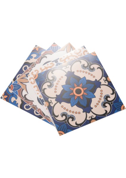 10 Adet Fas Tarzı Kiremit Çıkartmalar Su Geçirmez Duvar Çıkartmaları Banyo Sanat Dekor, 6x6 Inç (Yurt Dışından) modelleri