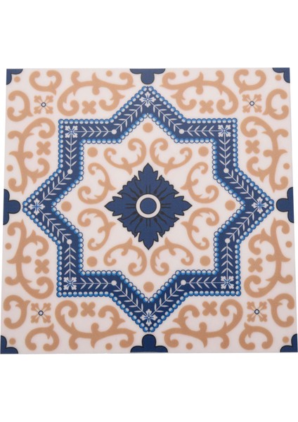 10 Adet Fas Tarzı Kiremit Çıkartmalar Su Geçirmez Duvar Çıkartmaları Banyo Sanat Dekor, 6x6 Inç (Yurt Dışından) fırsatları