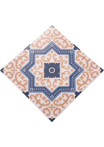 10 Adet Fas Tarzı Kiremit Çıkartmalar Su Geçirmez Duvar Çıkartmaları Banyo Sanat Dekor, 6x6 Inç (Yurt Dışından) indirimleri