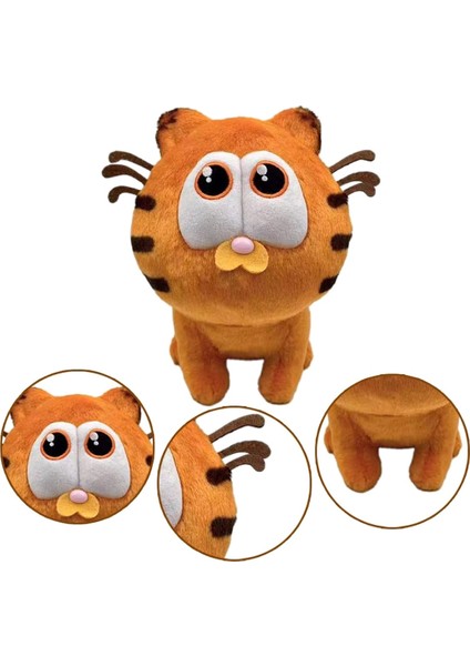 Yeni Sarı Çizgili Kedi Peluş Oyuncaklar, Yastık Peluş, Yumuşak Bebek Oyuncakları, Doğum Günü Hediyesi Için Doldurulmuş Hayvan Oyuncakları (Yurt Dışından) indirimleri