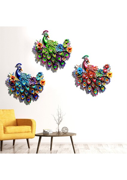 12IN Metal Duvar Sanatı Dekoru, Metal Dış Duvar Dekoru, Patio Duvar Çit Bahçe Ev Mutfak Dekoru Mavi (Yurt Dışından) fırsatları